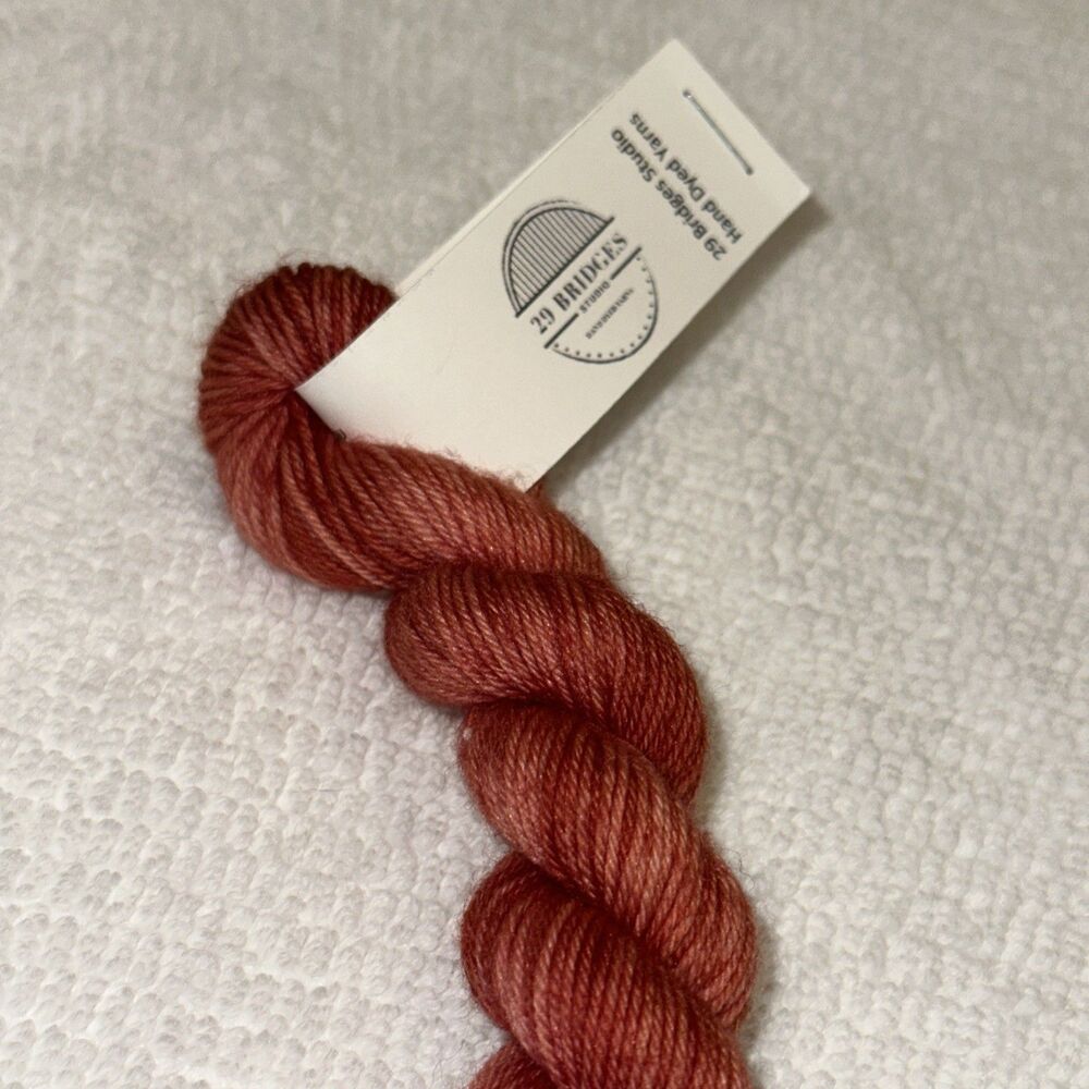 29 Bridges Studio 20gr Hank Go To Sock Yarn HAND DYED in Md